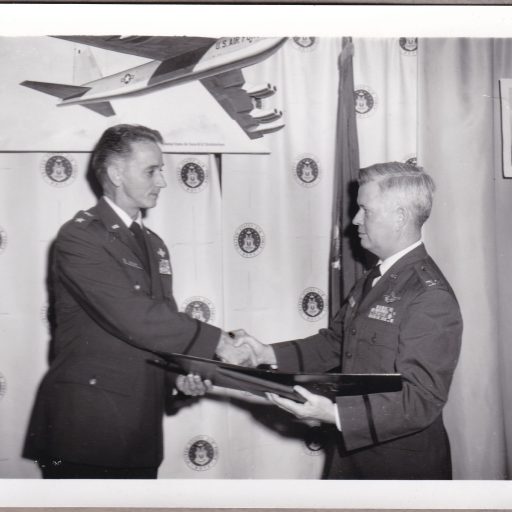 Yes, this photo is my proof that the air base at Roswell, New Mexico and Area 51 were/are real places. I'm the author and son of Col. Evans on the right. Send me an email if you want to be added to the email announcement that the book is available.